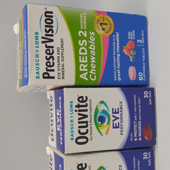 Bausch & Lomb Bath & Body Bausch Lomb Eye Bundle Lot Ocuvite